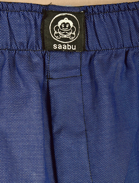 Navy Blue Texture Cotton Boxers